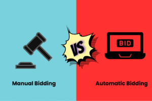 AI-powered PPC bidding workflow infographic